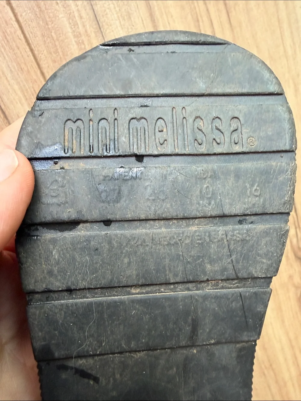 Mini Melissa rain booties